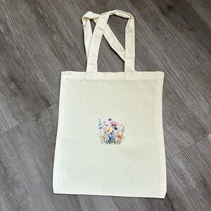 Floral book bag